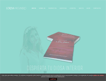 Tablet Screenshot of lorenamolinero.com